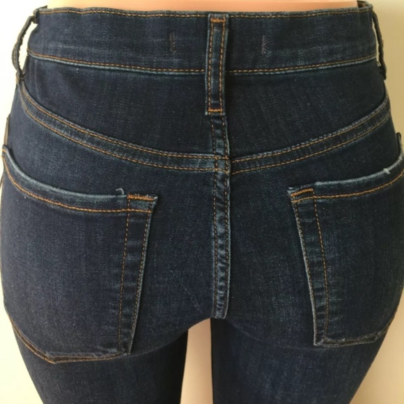 FREE PEOPLE BUSTED DESTROYED SKINNY DENIM JEANS - Picture 8 of 8